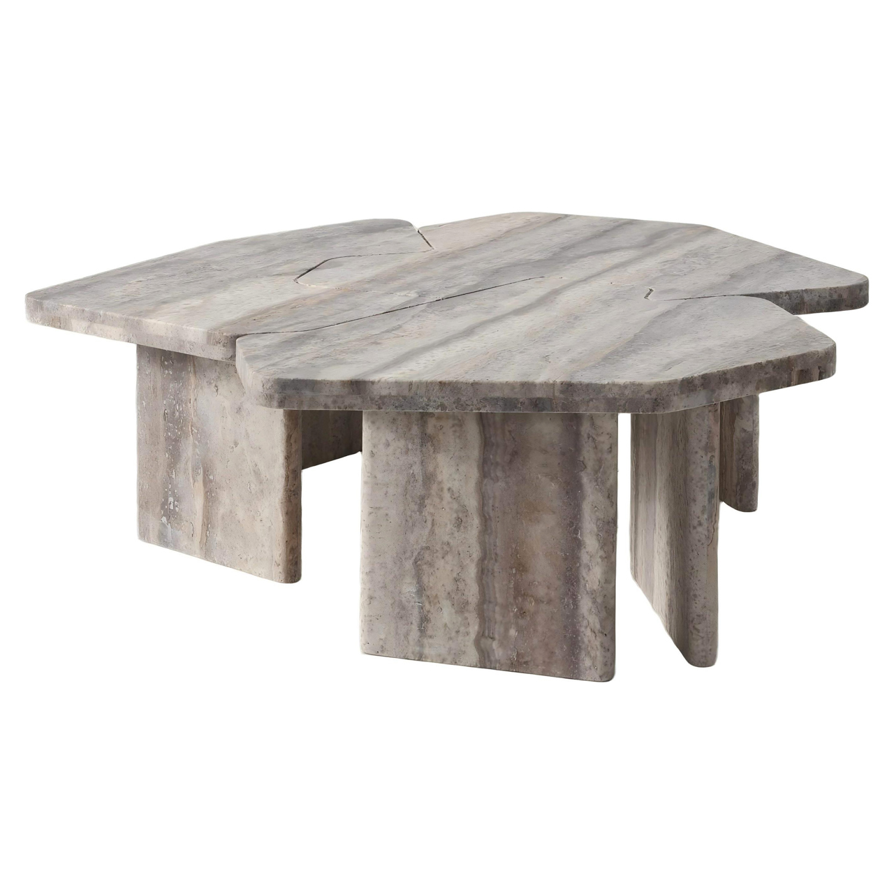 Salontafel Westin grijs set van 3