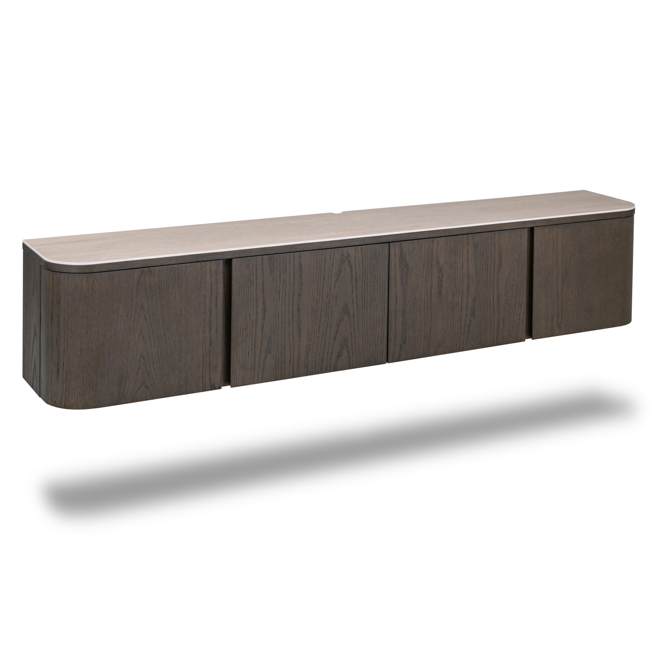 TV-meubel Nando bruin