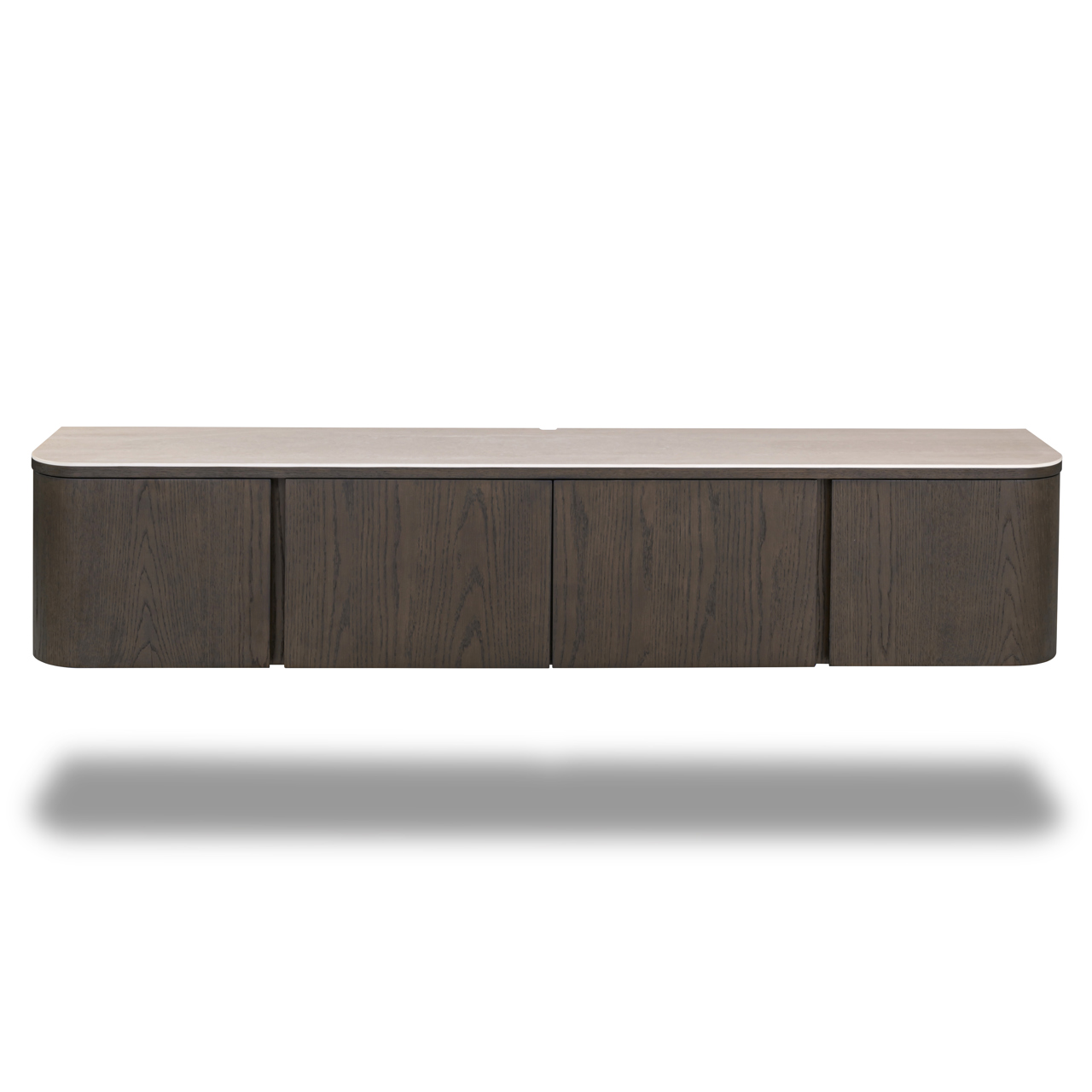 TV-meubel Nando bruin - Afbeelding 2