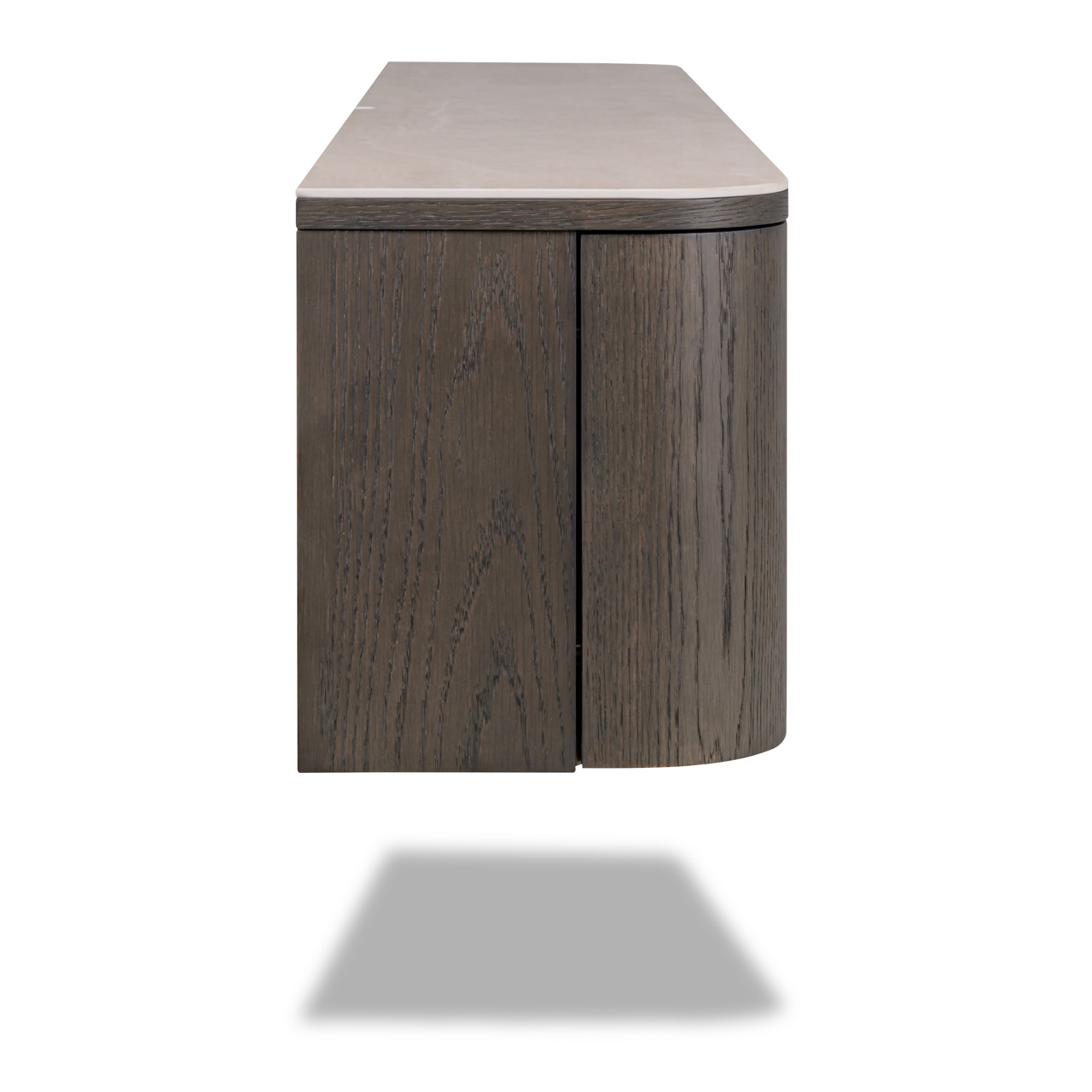 TV-meubel Nando bruin - Afbeelding 4