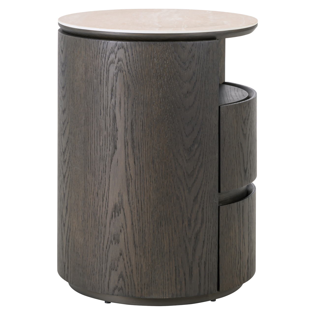 Nachtkastje Nando 2-drawers bruin - Afbeelding 3