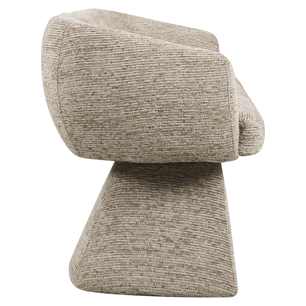 Eetkamerbank Quiriro linear mokka - Afbeelding 3