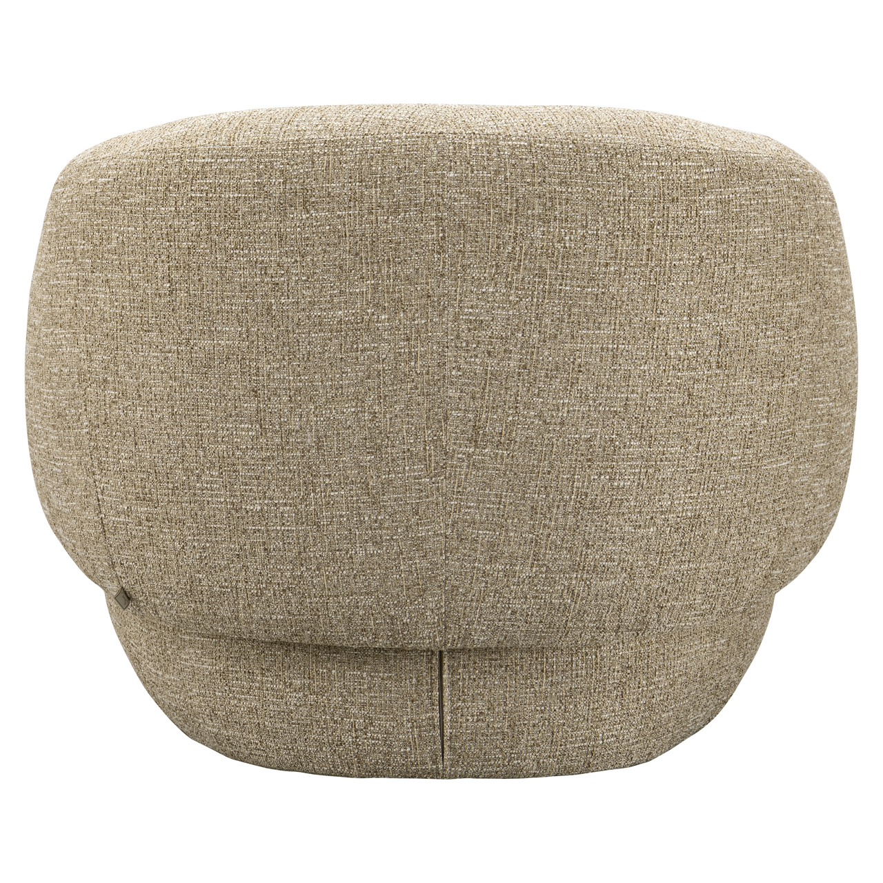 Loungestoel Milano brandvertragend zand tweed - Afbeelding 5