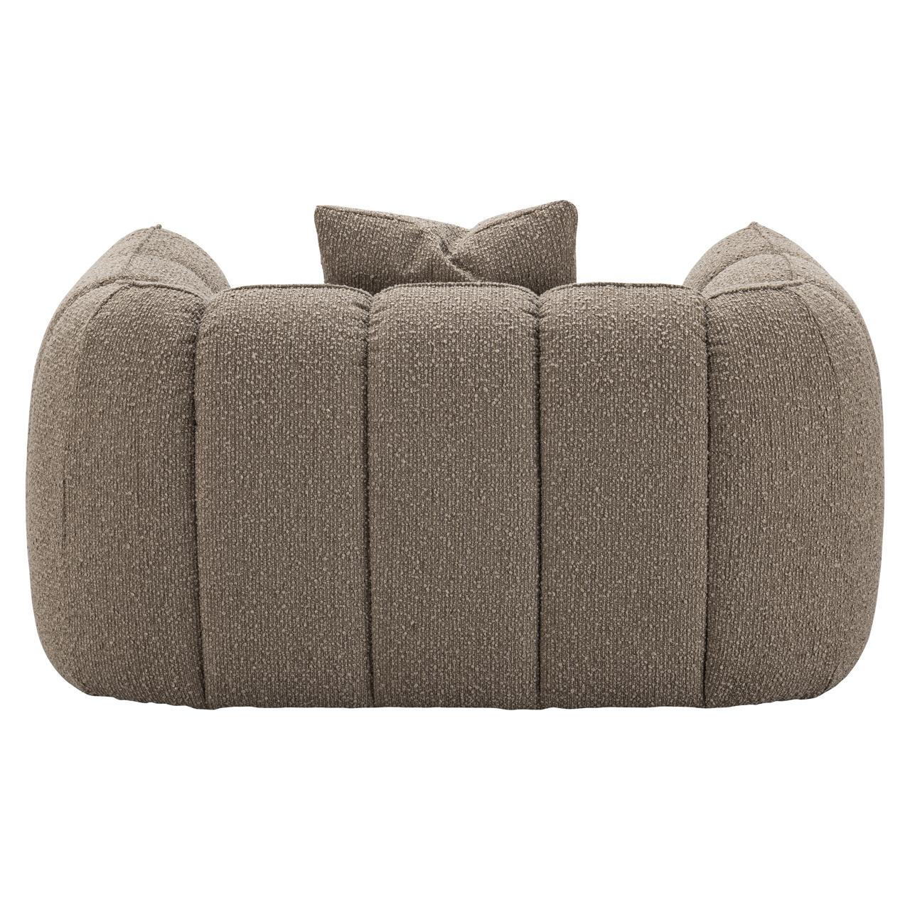Loungestoel Hogan chunky brandvertragend mokka - Afbeelding 5