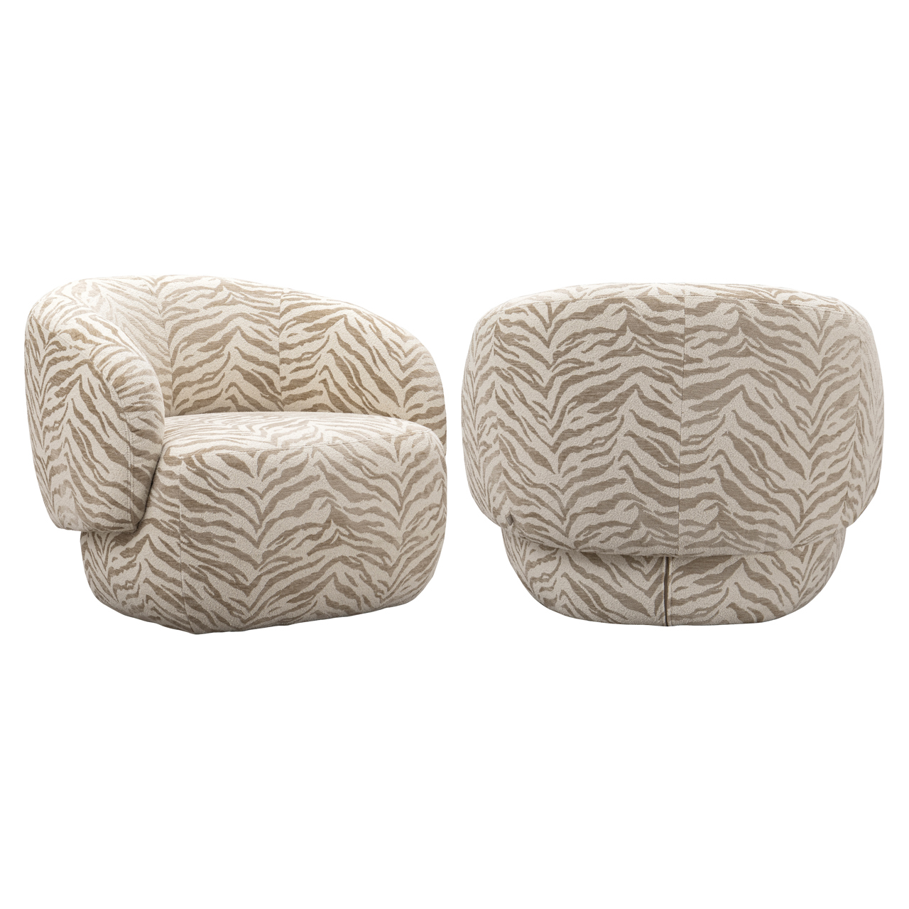 Loungestoel Milano tiger beige