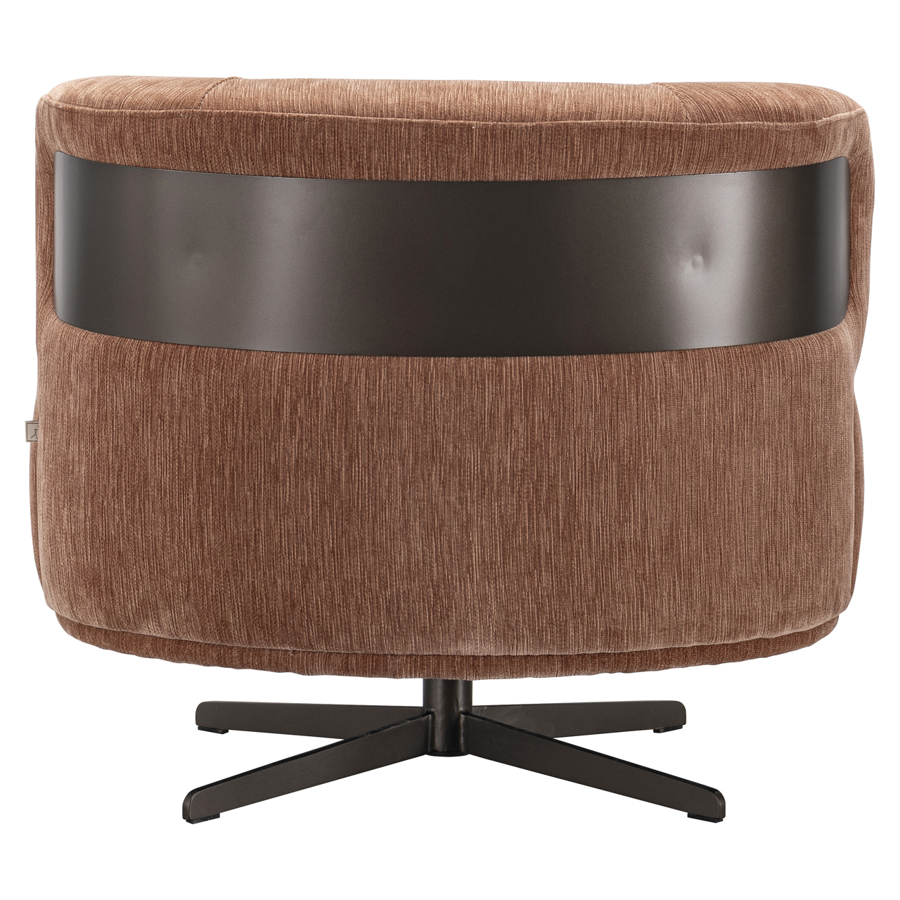 Loungestoel Lauren be mocha mousse recht - Afbeelding 5