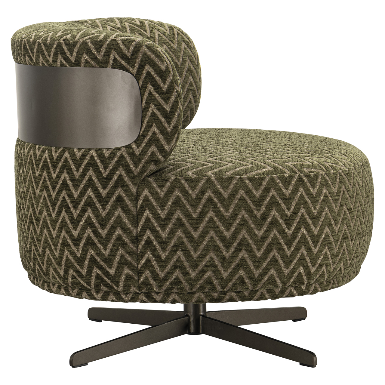 Loungestoel Lauren moss chevron - Afbeelding 4