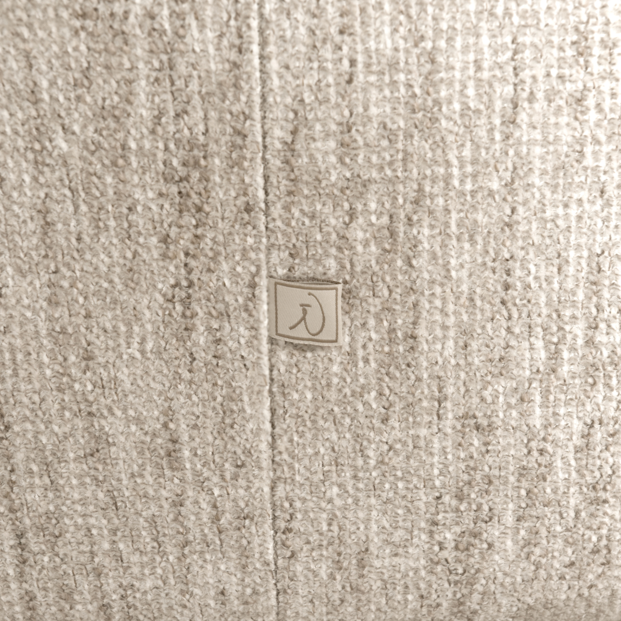 Loungestoel Marina draaibaar brandvertragend naturel softweave - Afbeelding 6