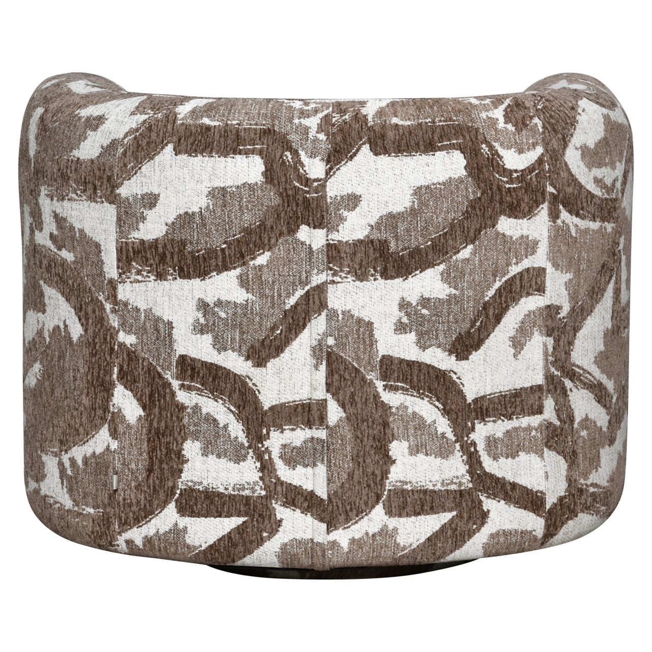 Loungestoel Talley draaibaar bruin naturel - Afbeelding 5