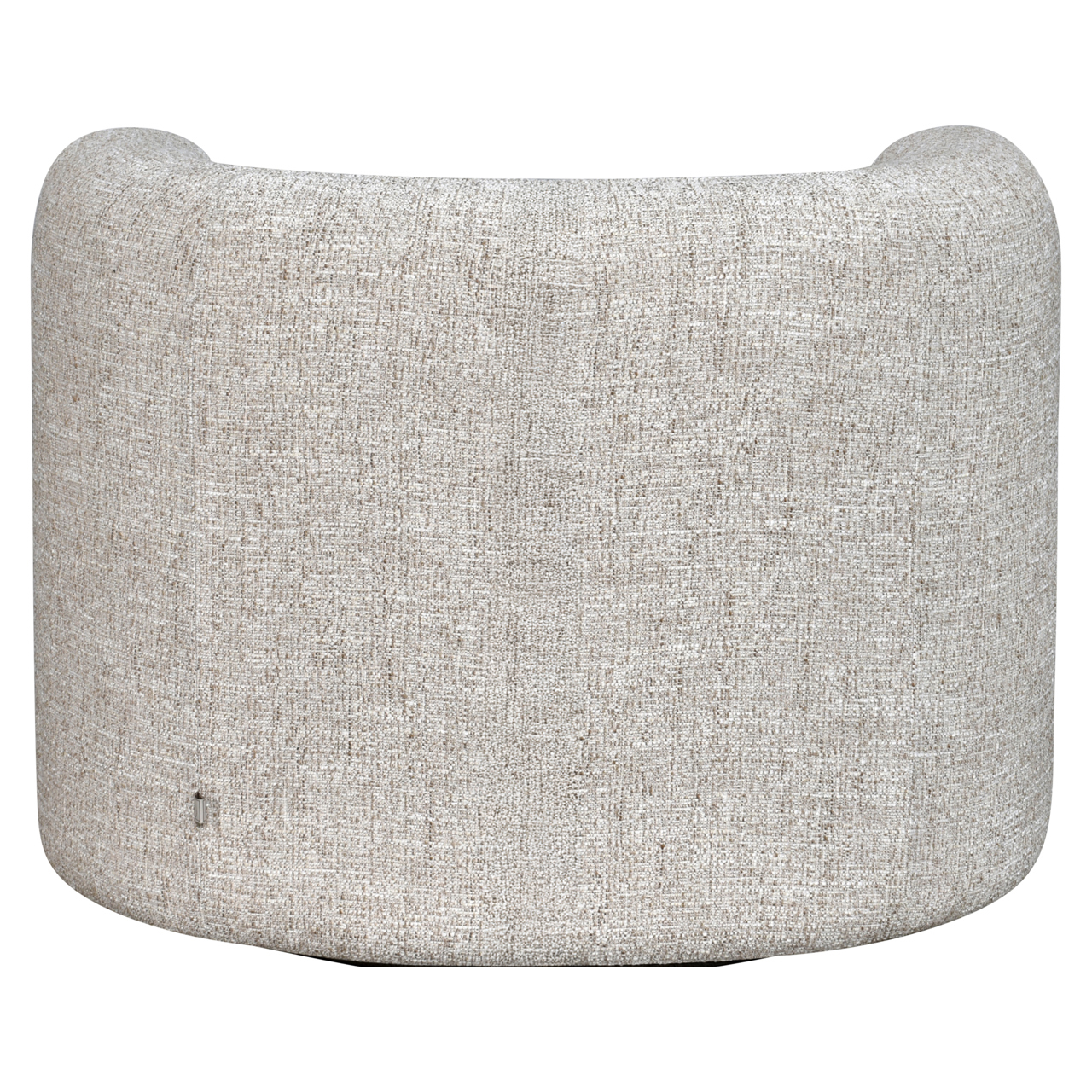 Loungestoel Talley draaibaar crème tweed - Afbeelding 5