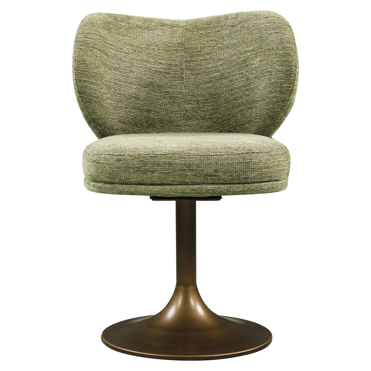 Eetkamerstoel Amely pistache draaibaar softweave - Afbeelding 3