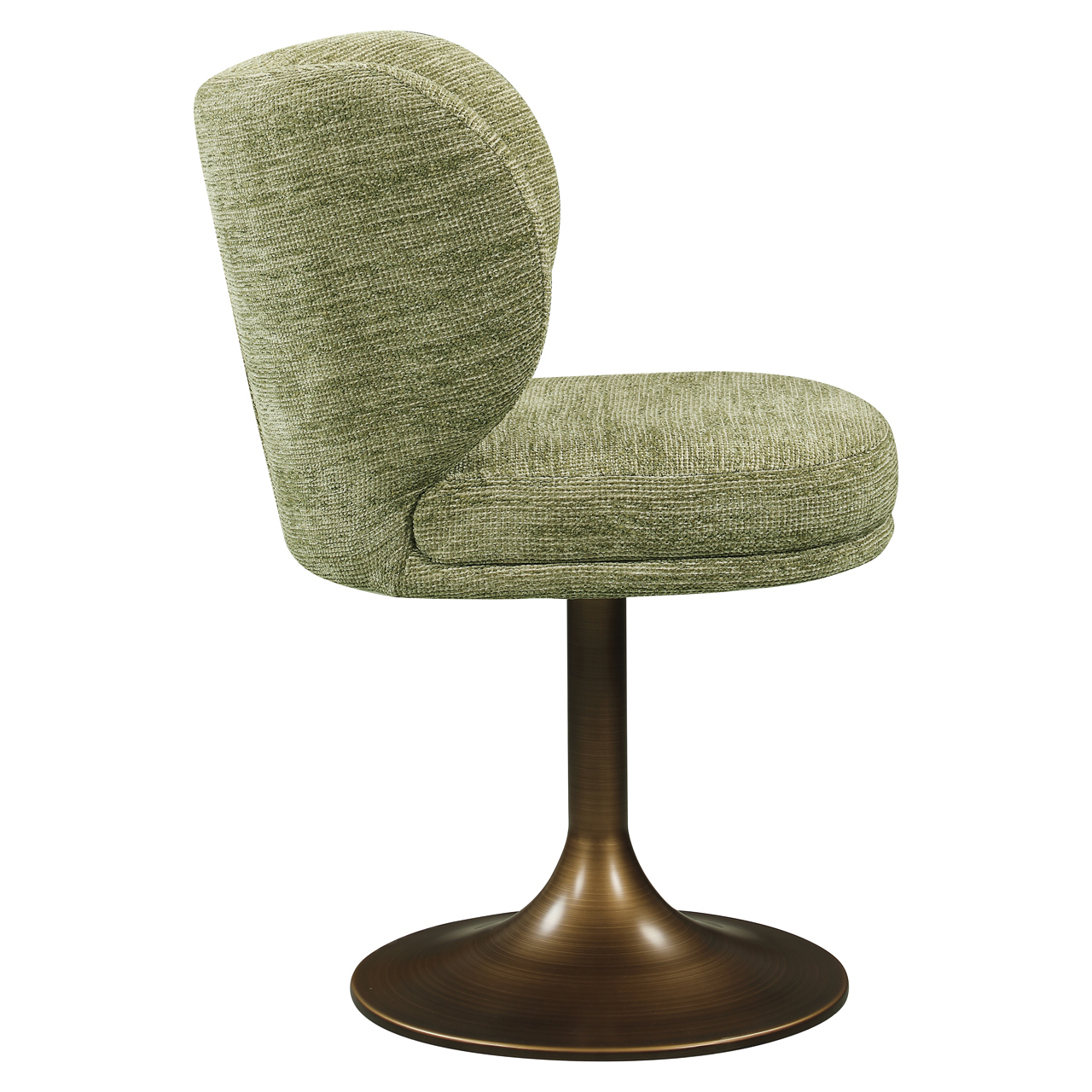Eetkamerstoel Amely pistache draaibaar softweave - Afbeelding 4