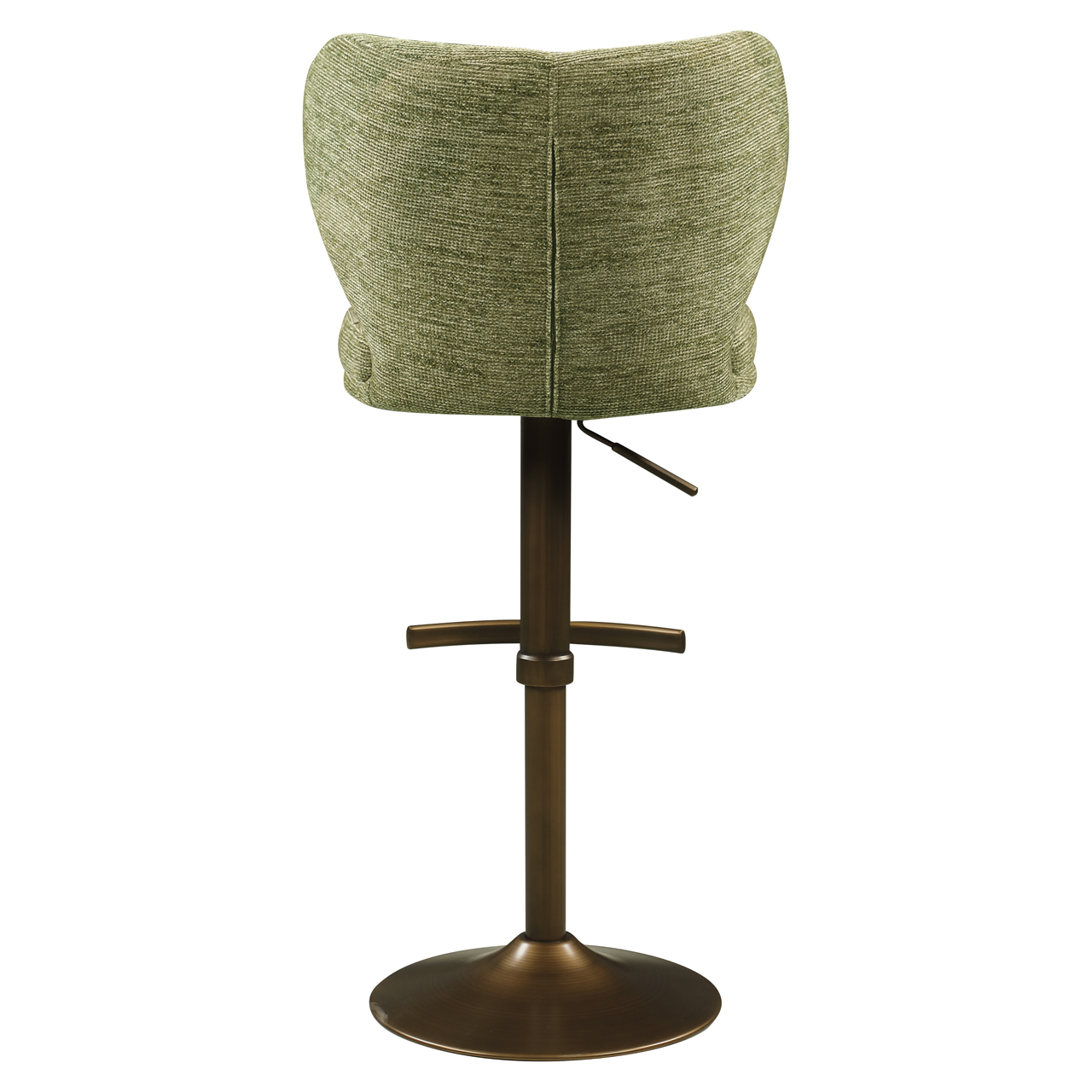 Barstoel Amely pistache draaibaar softweave - Afbeelding 6