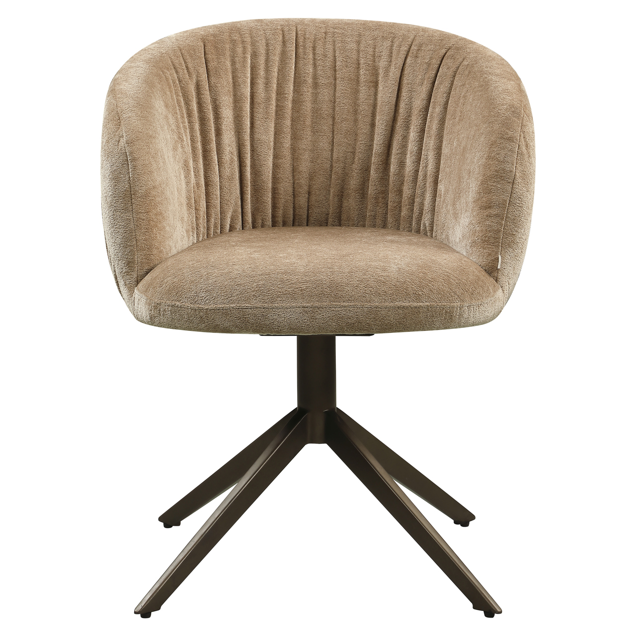 Eetkamerstoel Cassi sand soft swivel - Afbeelding 3