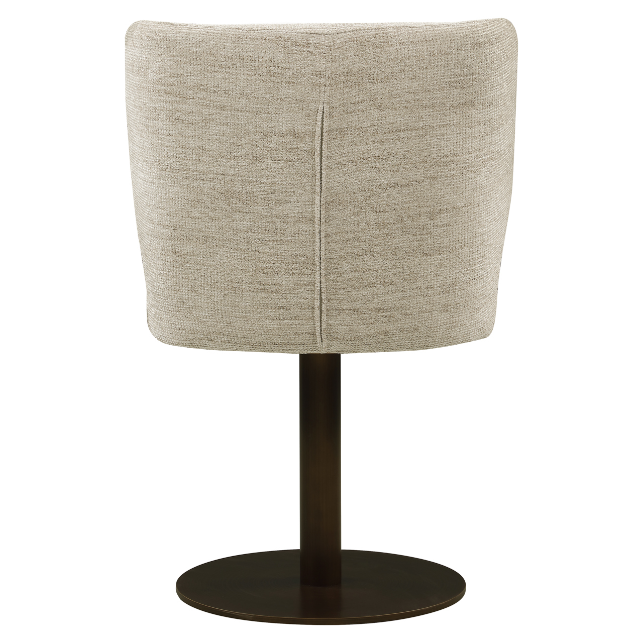 Eetkamerstoel Fiona draaibaar naturel softweave - Afbeelding 5