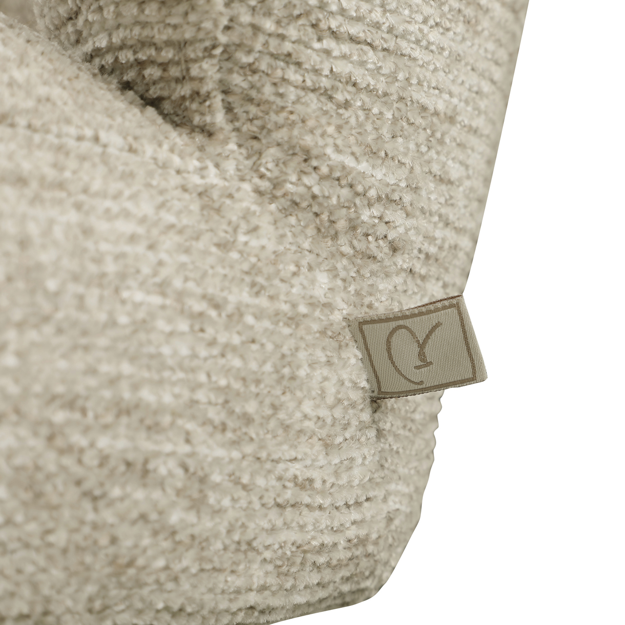 Eetkamerstoel Fiona draaibaar naturel softweave - Afbeelding 6