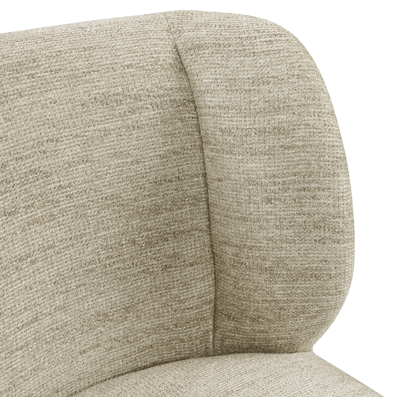 Eetkamerstoel Fiona draaibaar naturel softweave - Afbeelding 7