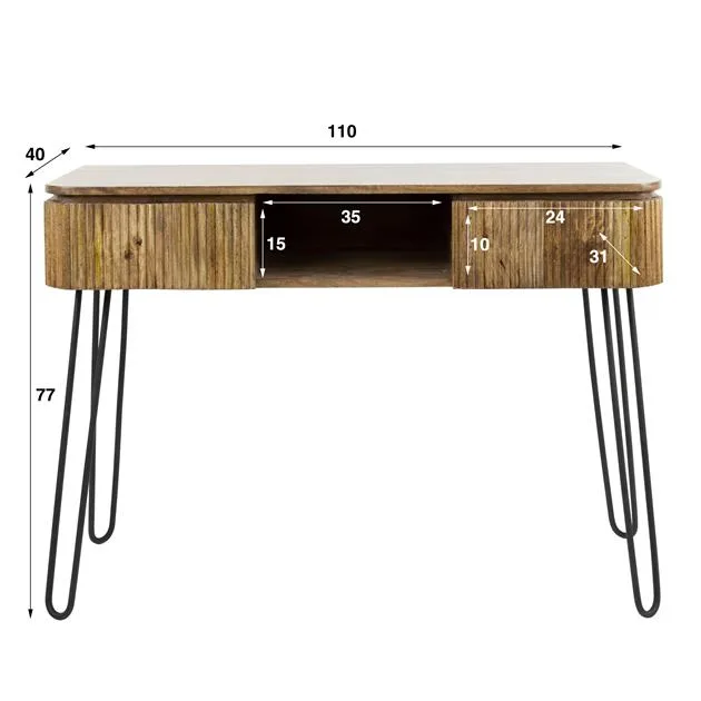 Hal-/kaptafel Wave 2L - Afbeelding 10