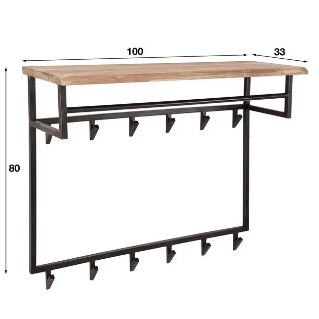 Kapstok Edge hoog 12H - Afbeelding 8