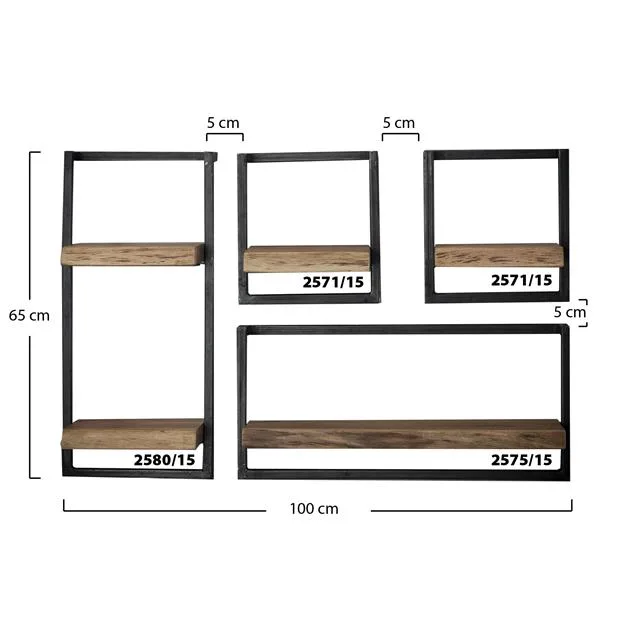 Wandplank Edge Frame 30 - Afbeelding 13