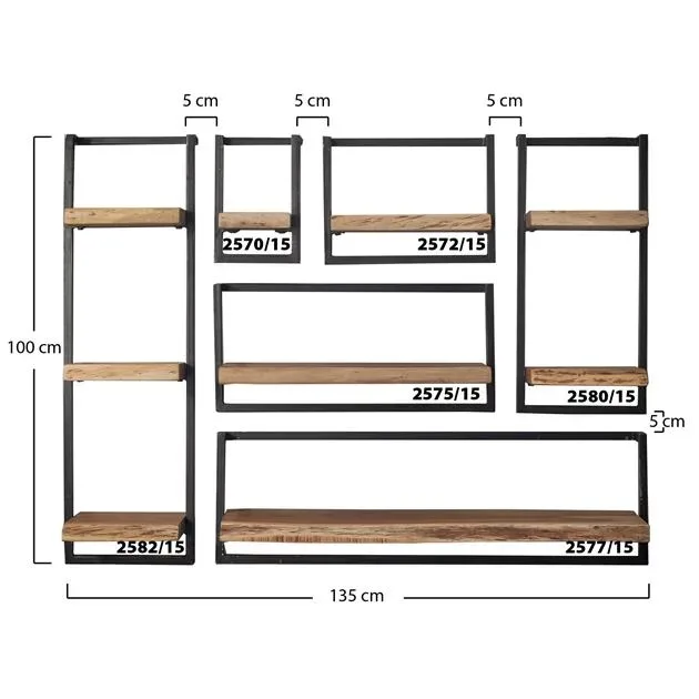 Wandplank Edge Frame 100 - Afbeelding 11