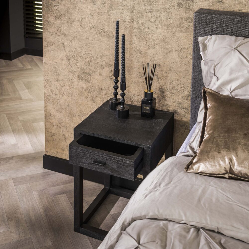 Nachtkastje Black Square 1L - Afbeelding 3