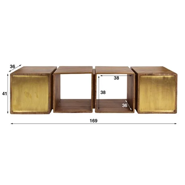 Dressoir Brass 2D - Afbeelding 8