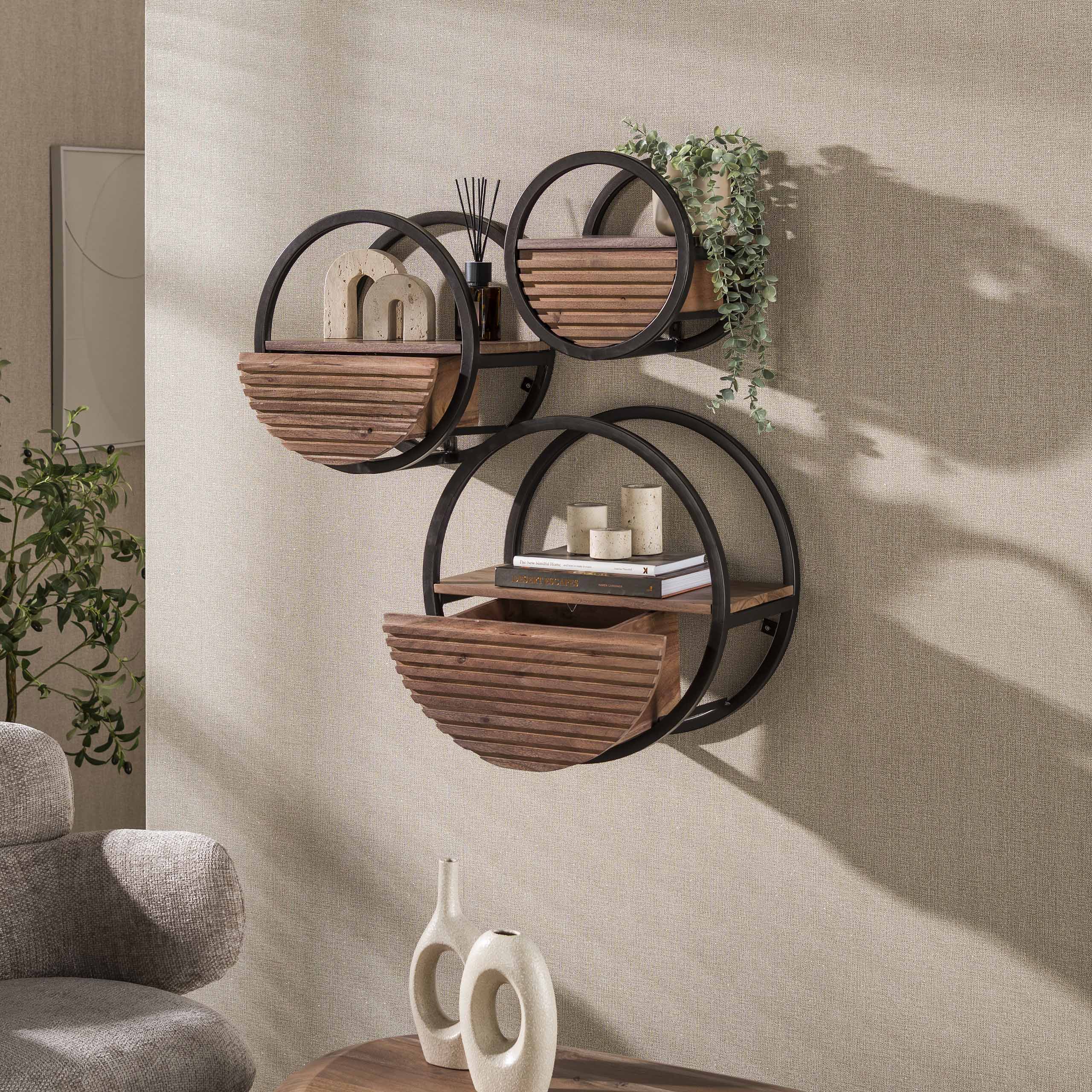 Wandschap Circular 1L Ø50 - Afbeelding 2