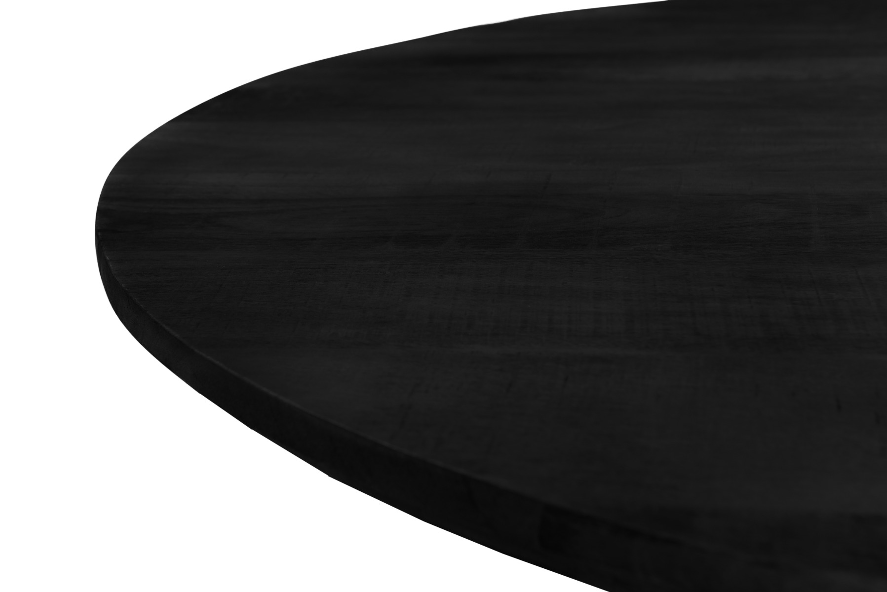 Eetkamertafel Jesper rond zwart 120 cm - Afbeelding 4