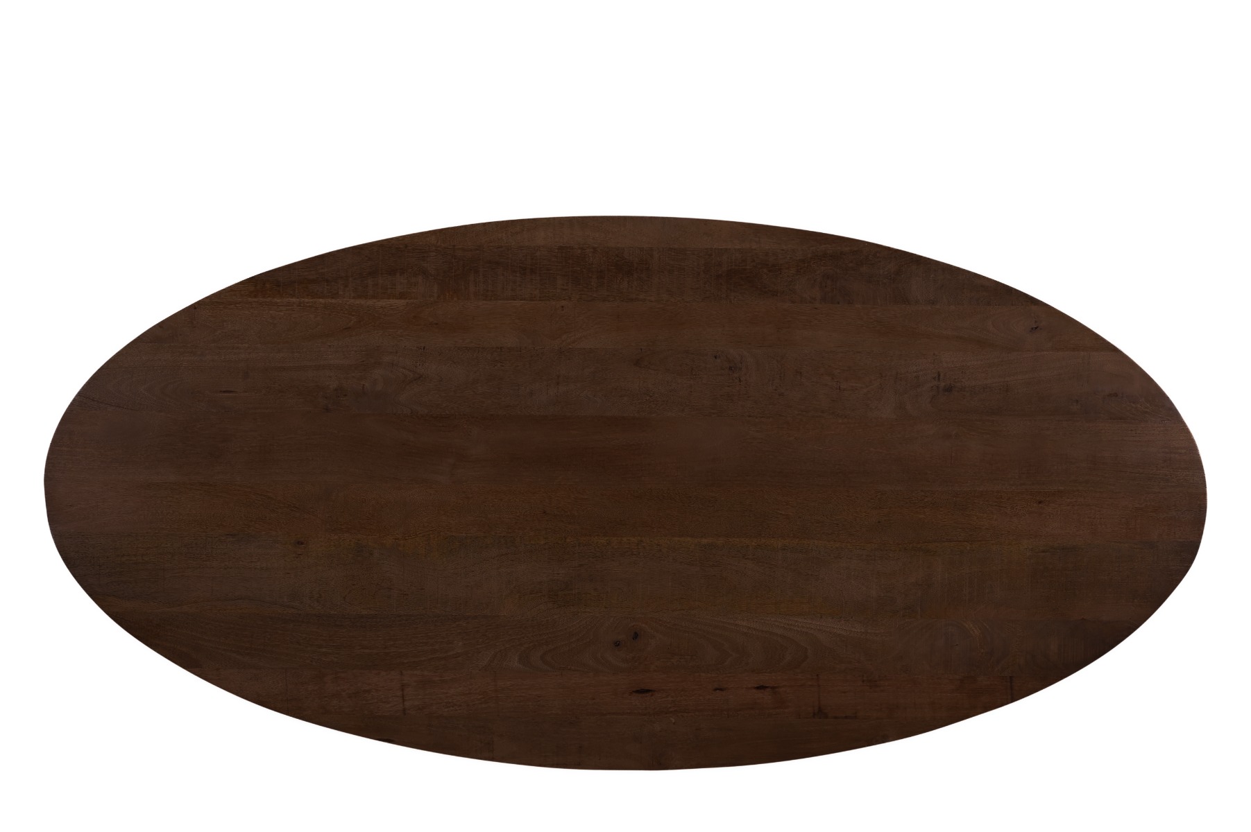 Eetkamertafel Jesper ovaal bruin 210 cm - Afbeelding 4