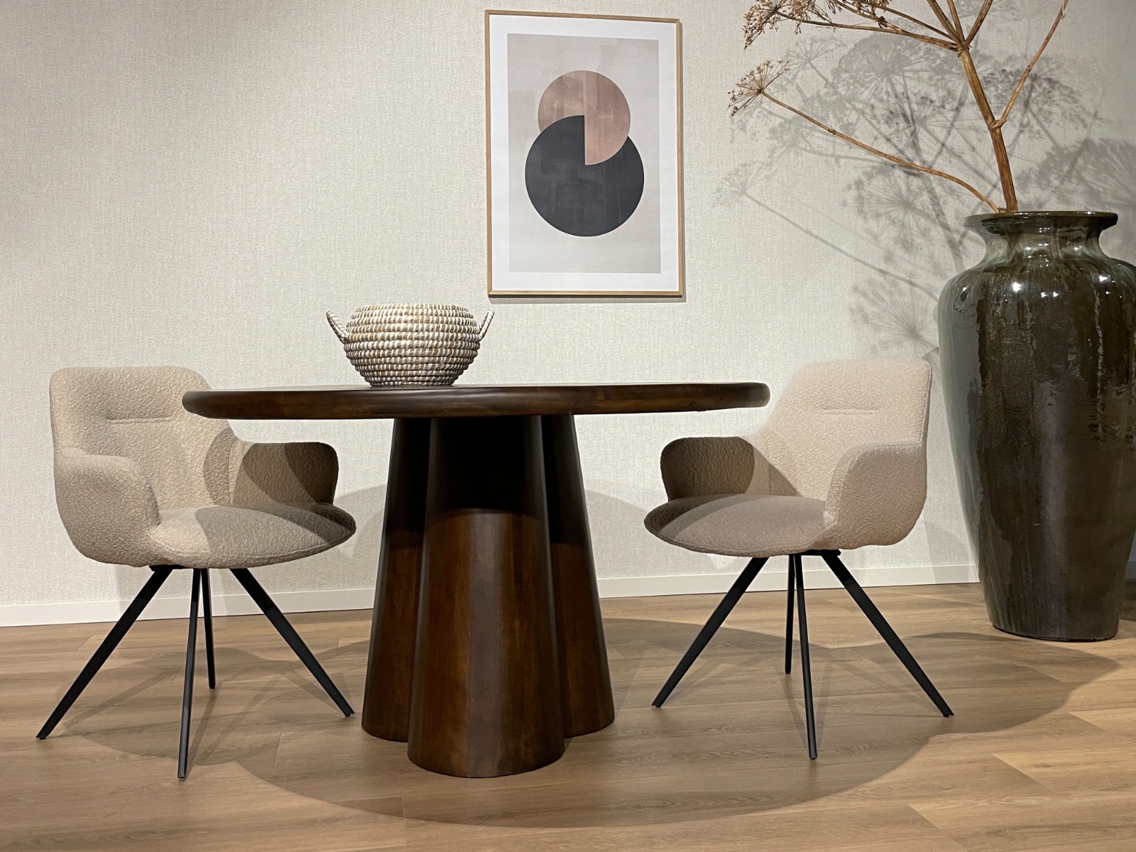 Eetkamertafel Clubs 130 cm - Afbeelding 4