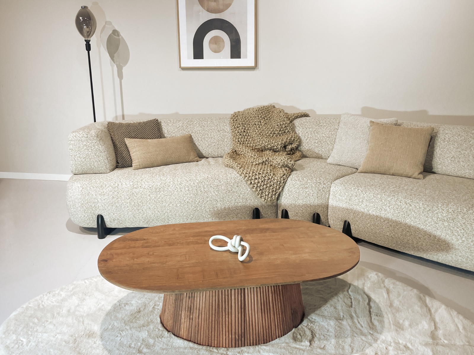 Salontafel Salvator ovaal 120 cm - Afbeelding 4