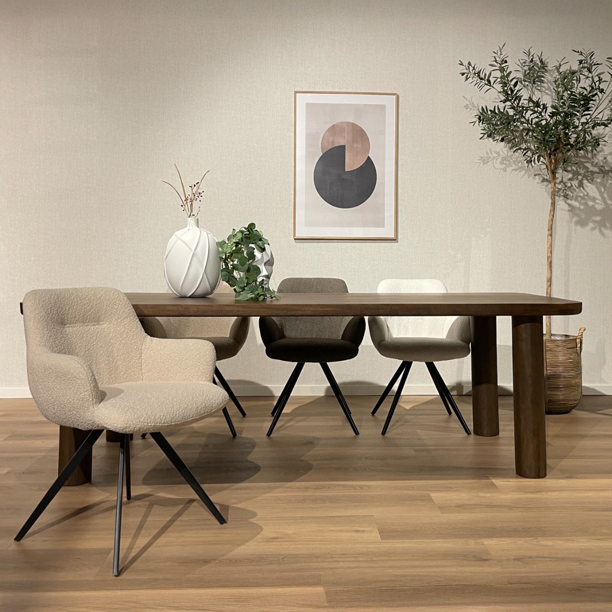 Eetkamertafel Badou 240 cm - Afbeelding 6