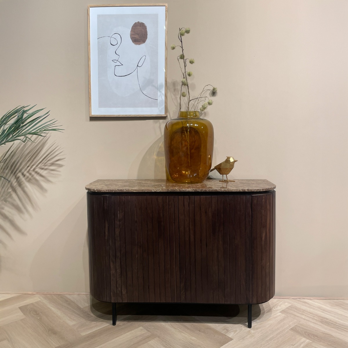 Dressoir Nora Emperador 115 cm - Afbeelding 4