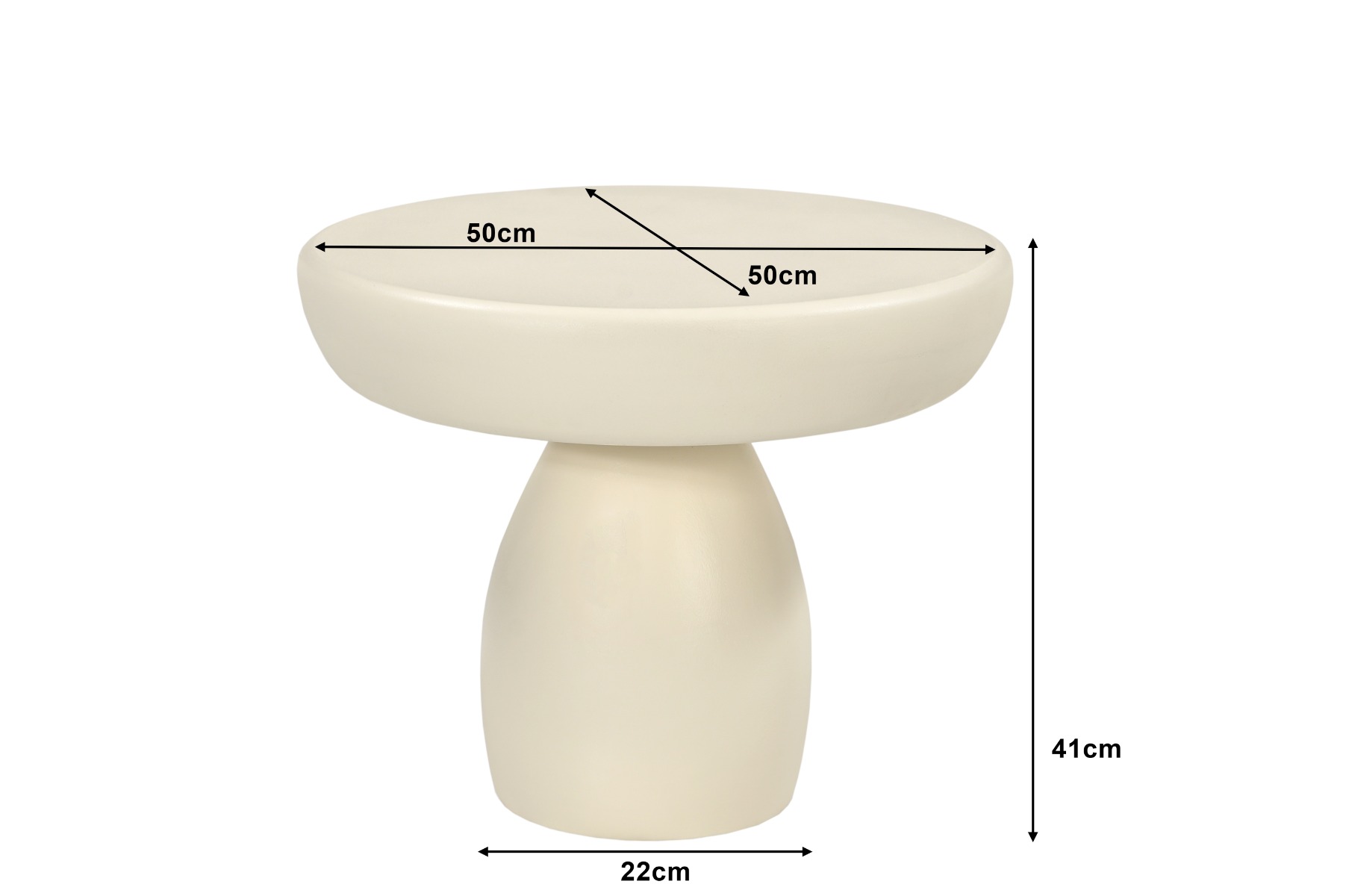 Salontafel Dune 50 cm - Afbeelding 5