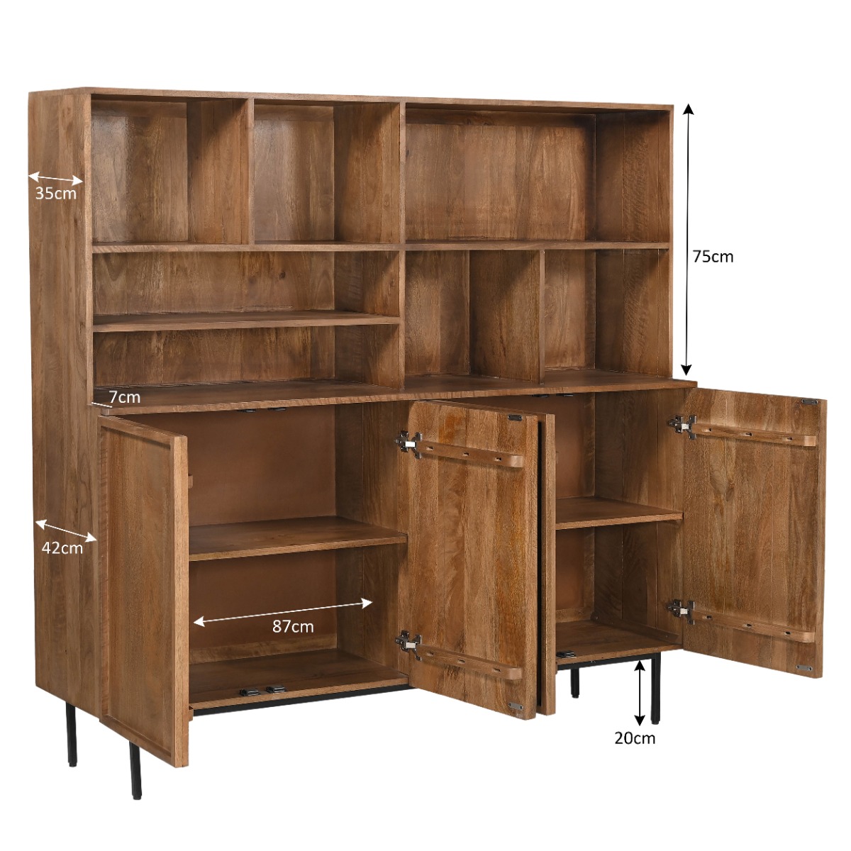 Kast Elan 180 cm - Afbeelding 5