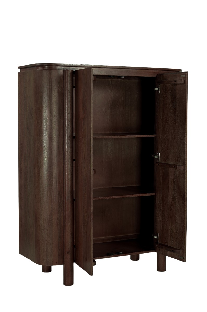 Kast Salano bruin 150 cm - Afbeelding 2