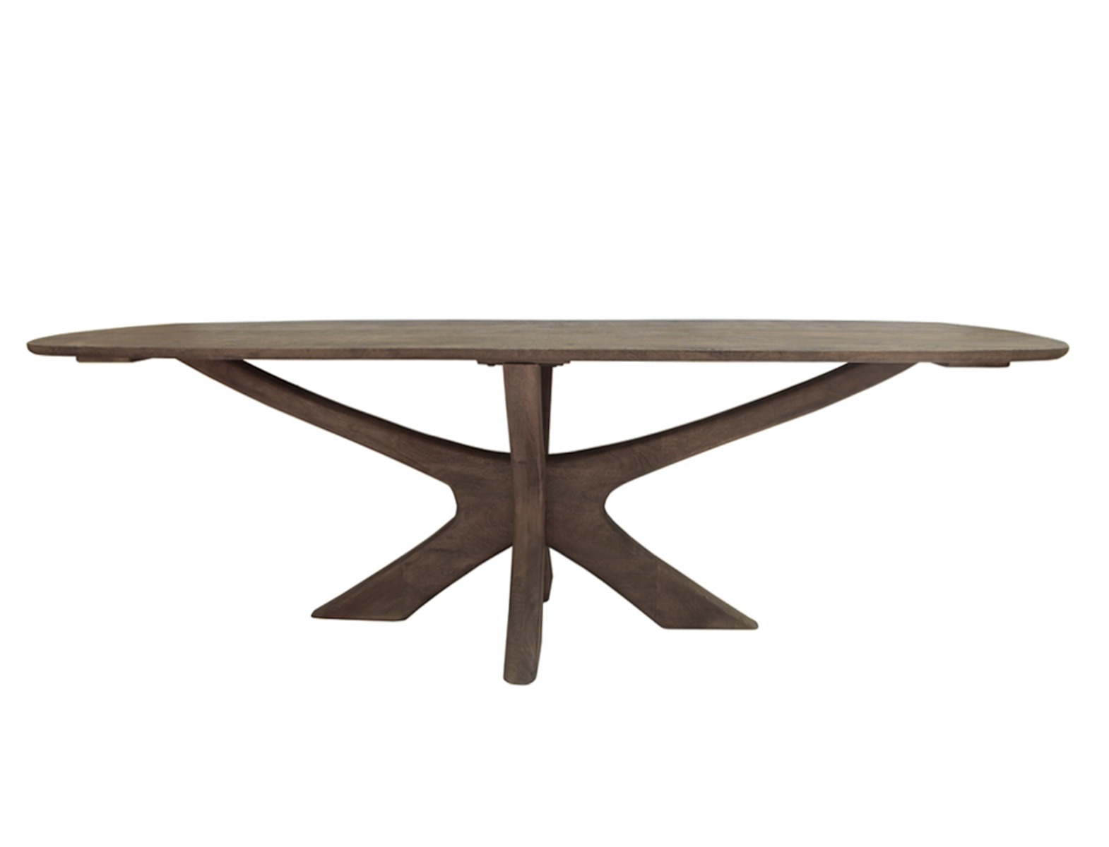 Eetkamertafel Montreaux bruin 220 cm - Afbeelding 2