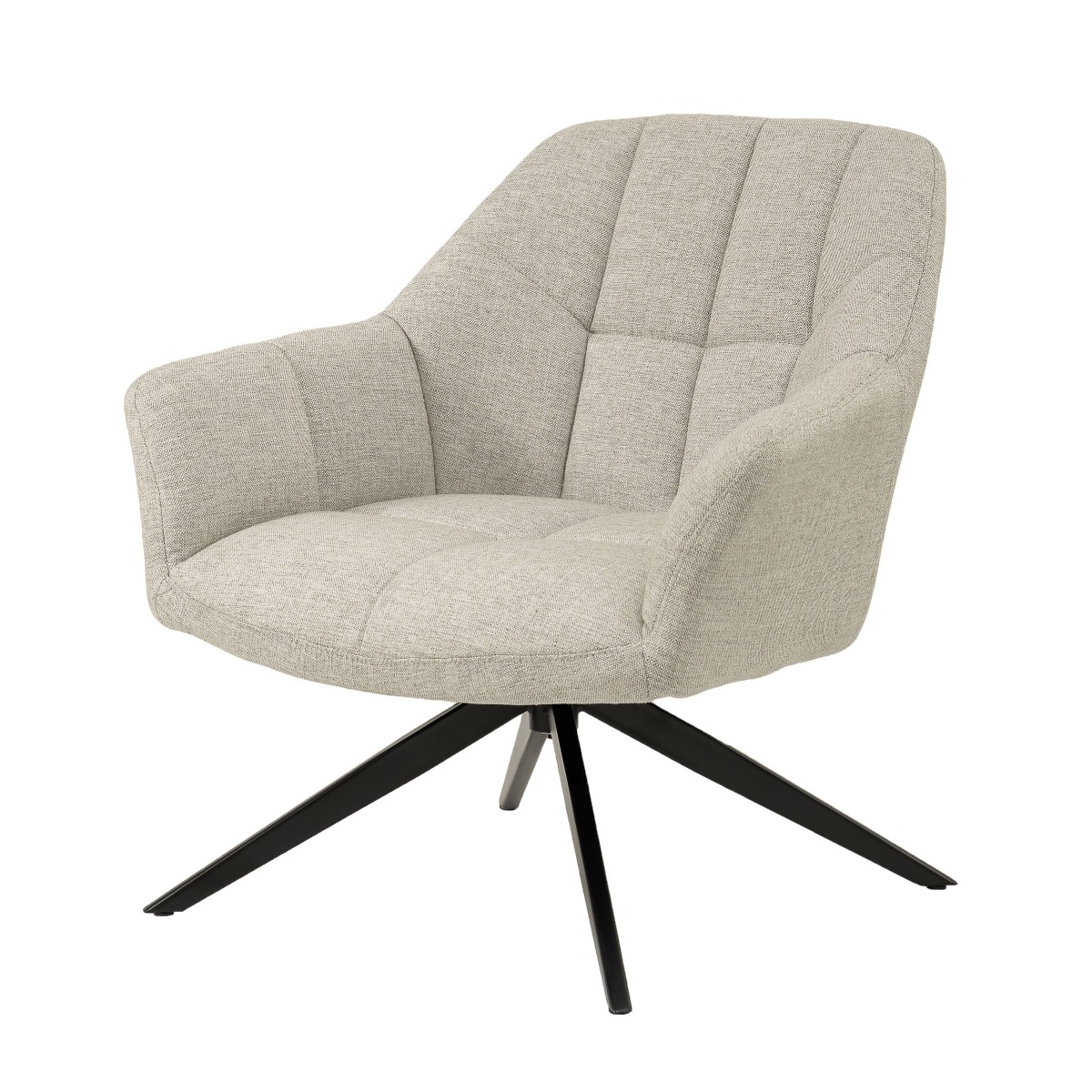 Draaifauteuil Tom zand