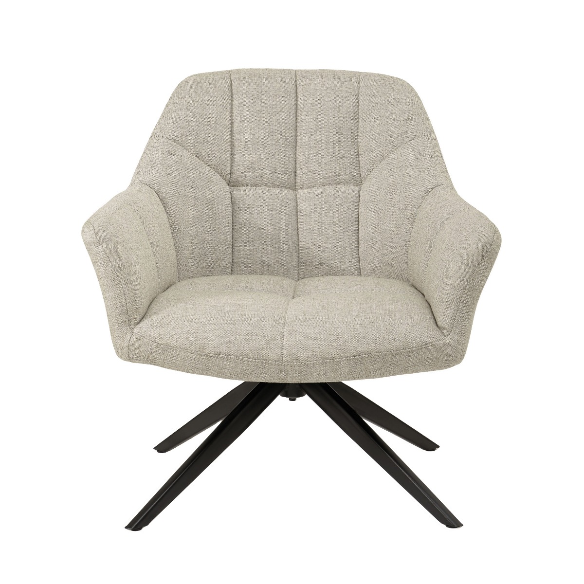 Draaifauteuil Tom zand - Afbeelding 2