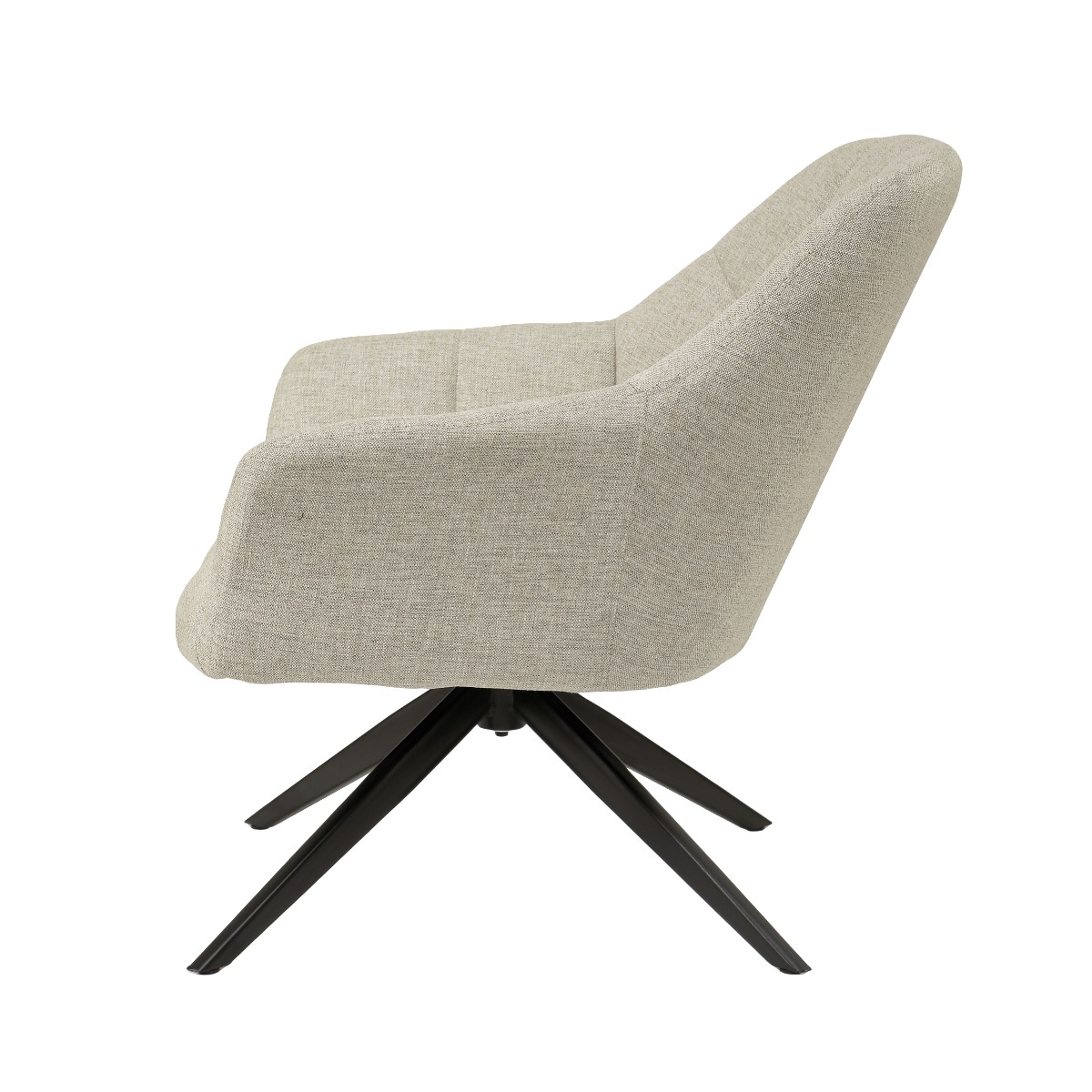 Draaifauteuil Tom zand - Afbeelding 3