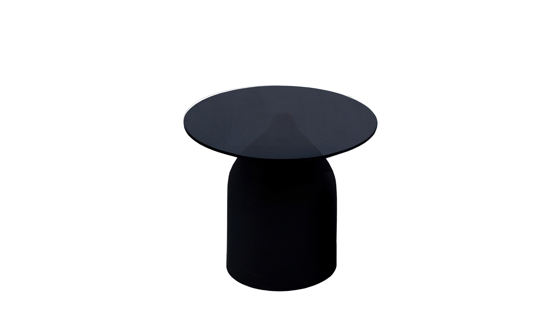 Bijzettafel Isa zwart 50 cm