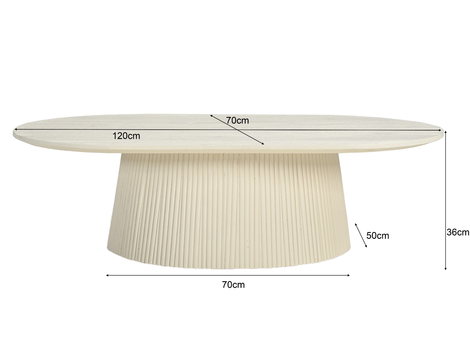 Salontafel Patrice 120 cm - Afbeelding 6