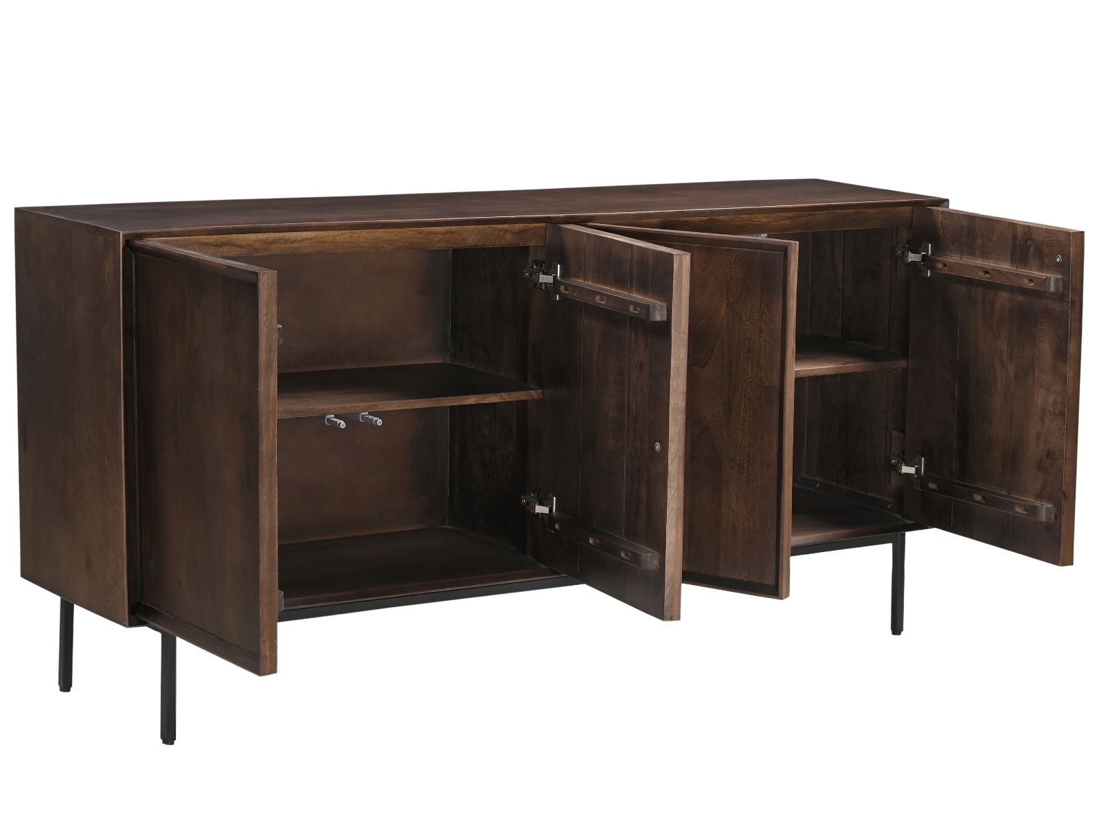 Dressoir Ravenstein bruin 180 cm - Afbeelding 3