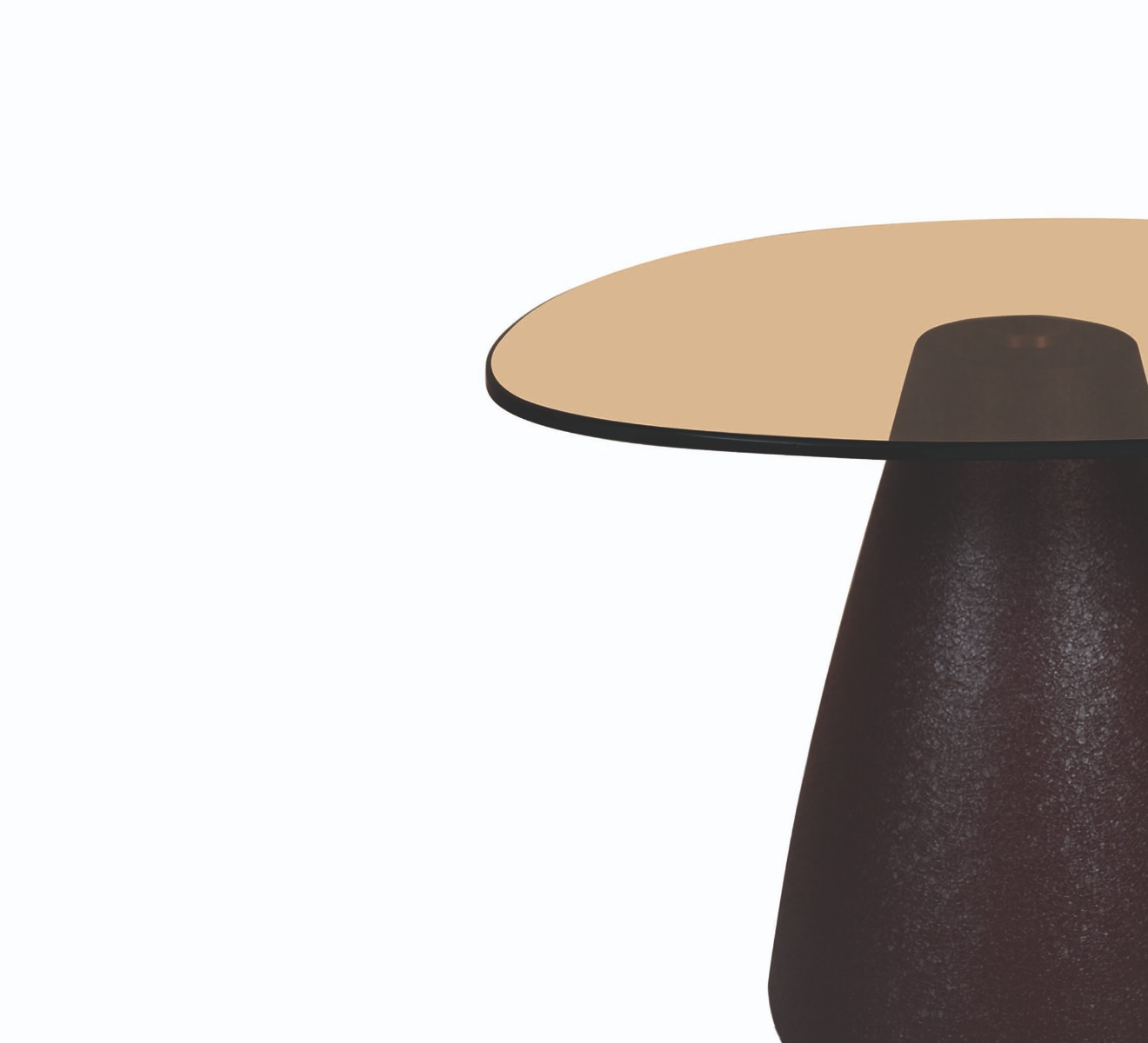 Salontafel Mylon bruin 50 cm - Afbeelding 2