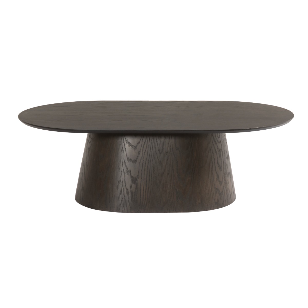Salontafel Novero Espresso ovaal 120 cm