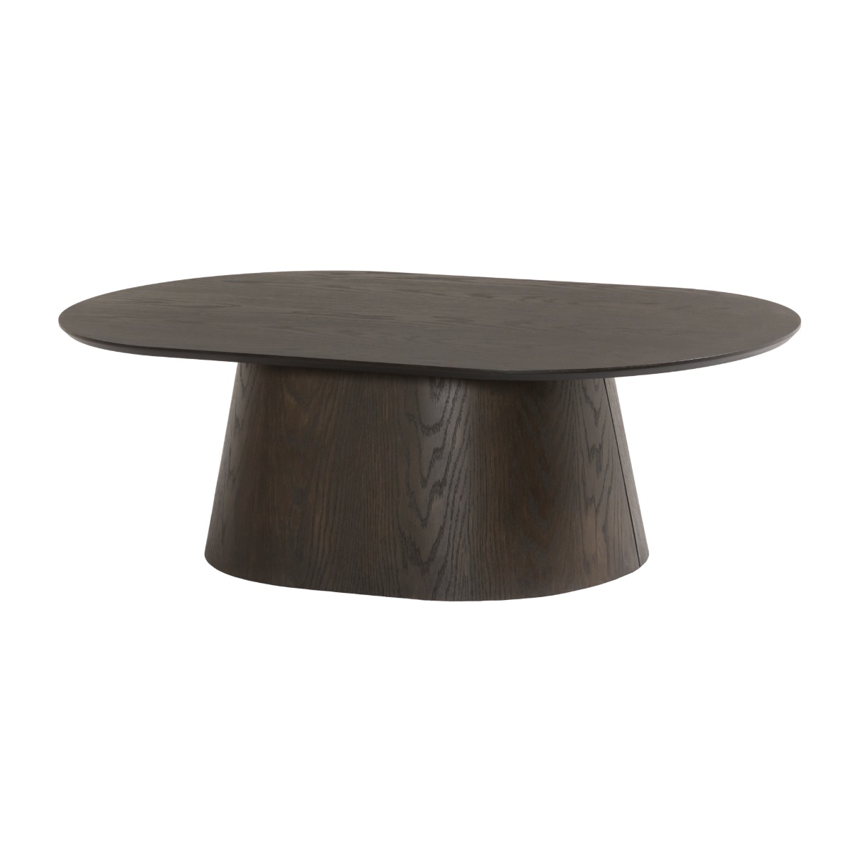 Salontafel Novero Espresso ovaal 120 cm - Afbeelding 2