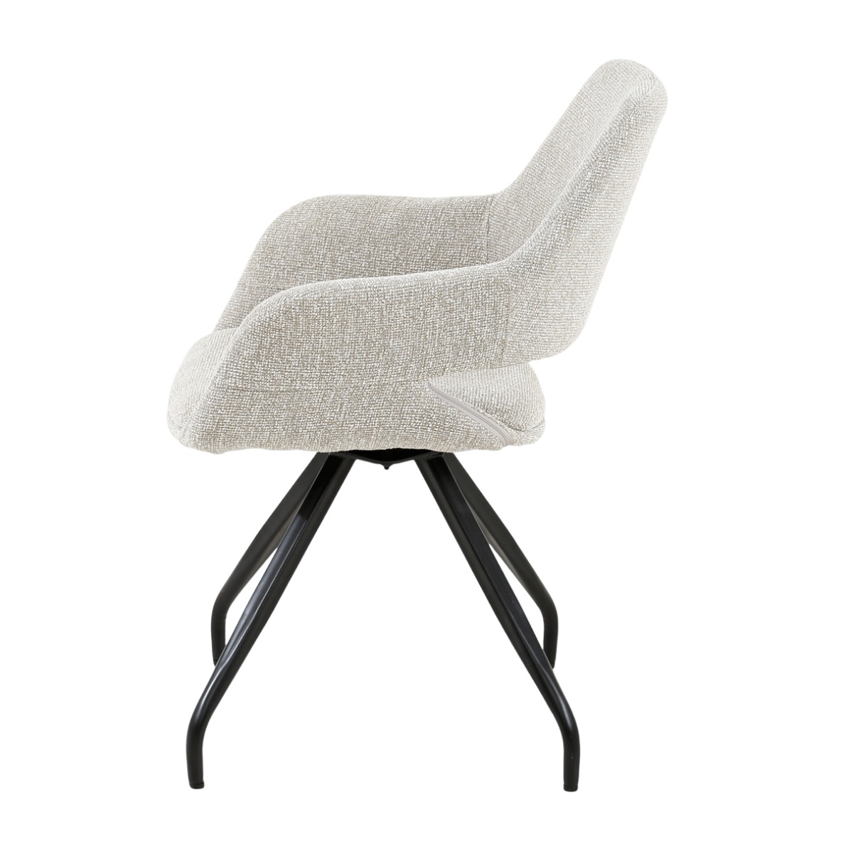 Eetkamerstoel Capp Lodge beige set van 2 - Afbeelding 3