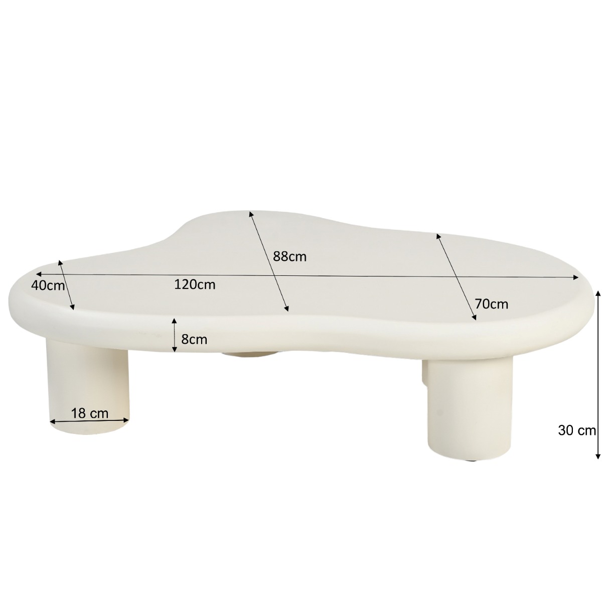 Salontafel Feline Sandy - Afbeelding 6