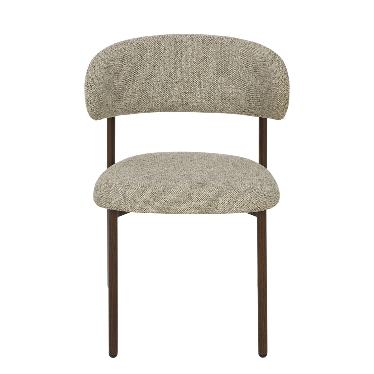 Eetkamerstoel Micah Hush Walnut set van 2 - Afbeelding 2